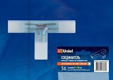 Соединитель Т-образный Uniel UTC-K-32/A67-NNN CLEAR 005 POLYBAG, 3528, 220В картинка 